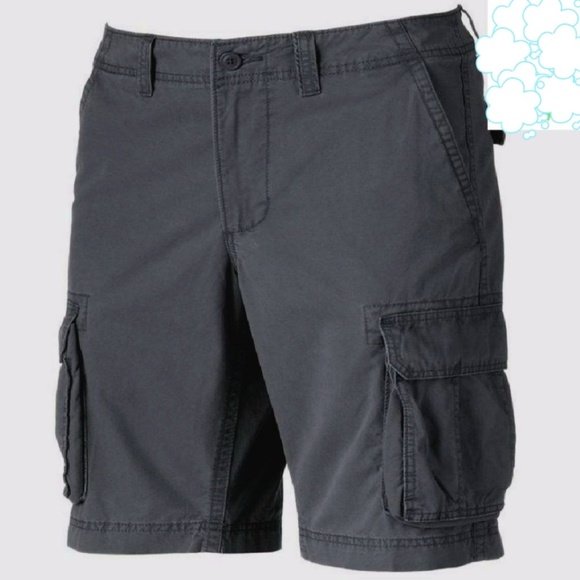Merona Other - Merona Classic Twill Charcoal Cargo Shorts 42